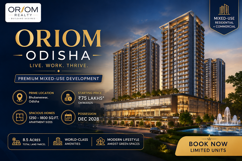 Oriom Odisha - Luxury Apartments Bhubaneswar